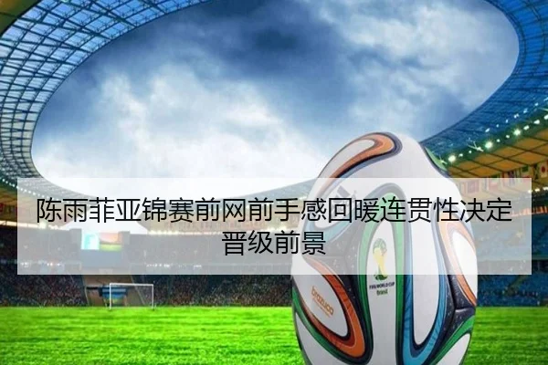 陈雨菲亚锦赛前网前手感回暖连贯性决定晋级前景